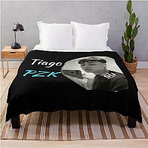 Tiago PZK Funny meme vintage Throw Blanket