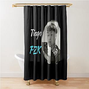 Tiago PZK Funny meme vintage Shower Curtain