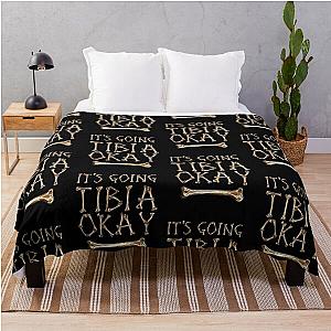 Vai correr tudo bem Throw Blanket
