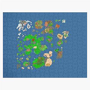 Tibia Quebra-cabeça do mapa