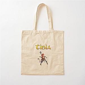 Tibia Saco de tote de algodão