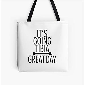 Seu vai ser um grande dia camisa tudo sobre impressão Tote Bag