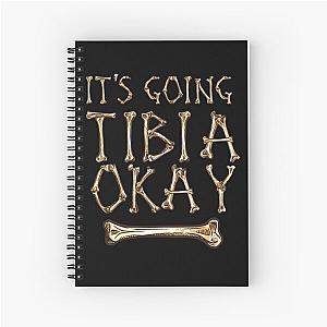 Está tudo bem Spiral Notebook