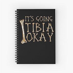 Está tudo bem Spiral Notebook