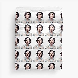 Timothée chalamet Sticker and T-shirt  Duvet Cover