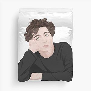 Timothée Chalamet illustration Duvet Cover