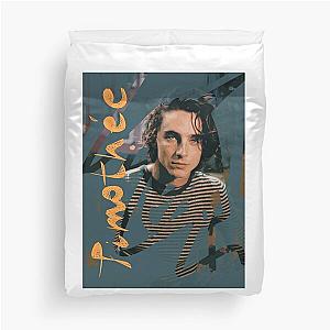 Timothée Chalamet portrait art Duvet Cover