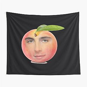 Timothée Chalamet peach design 	 Tapestry