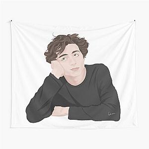 Timothée Chalamet illustration Tapestry