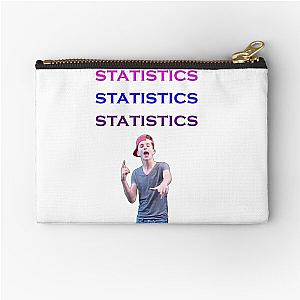 Timothée Chalamet Statistics Zipper Pouch