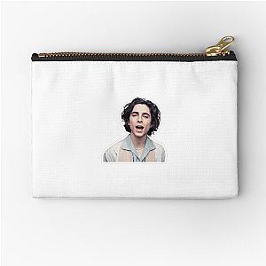 Timothée chalamet Sticker and T-shirt  Zipper Pouch