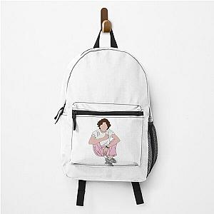 Timothée Chalamet outline solid color drawing Backpack