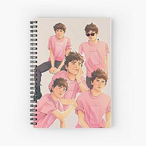 Timothée Collage - Pretty in Pink Spiral Notebook