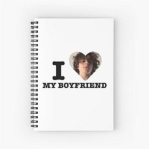 Timothee Chalamet I LOVE MY BOYFRIEND Spiral Notebook