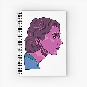 Timothée Chalamet Illustration Spiral Notebook