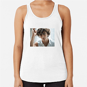 Lips. Curls. Chalamet. Timothée Tank Tops