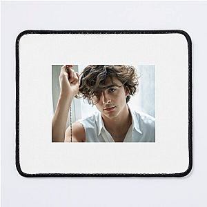 Lips. Curls. Chalamet. Timothée Mouse Pads