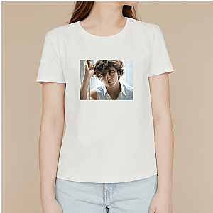 Lips. Curls. Chalamet. Timothée T-Shirts