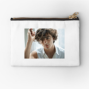 Lips. Curls. Chalamet. Timothée Zipper Pouches