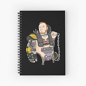 TimTheTatMan - art Spiral Notebook