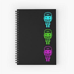 TimTheTatMan - art-3 Spiral Notebook