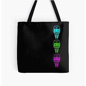 Tim The Man art 3 All Over Print Tote Bag
