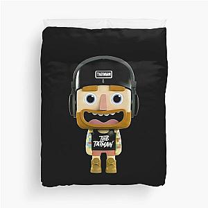 Tim The Tat Man - Art Duvet Cover