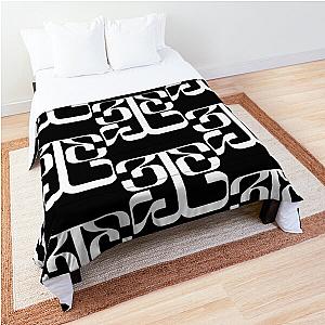 Tinashe - 333 White Logo Comforter