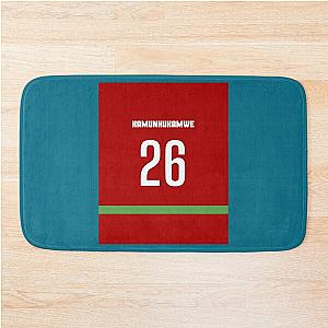 Tinashe Kamunhukamwe Zimbabwe Cricketer Graphic Bath Mat