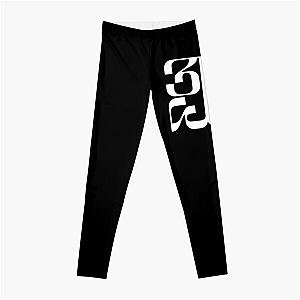 Tinashe - 333 White Logo Leggings