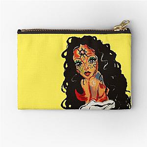 tinashe drawing 1 Zipper Pouch