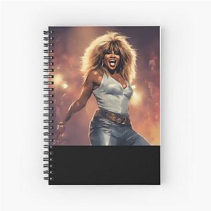 tina turner Spiral Notebook