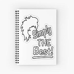 Tina Turner Simply The Best Printed T-Shirt Spiral Notebook