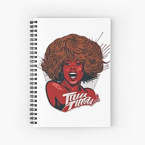 tina turner Spiral Notebook