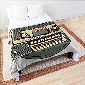 Retro audio tape, Tina Turner Simply the Best Comforter