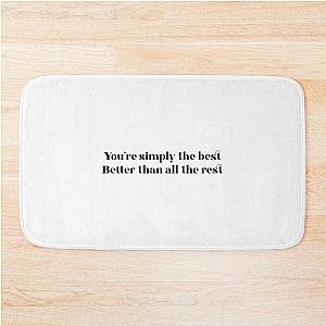 Simply The Best Tina Turner Bath Mat