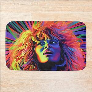 Tina Turner in Spectral Color Bath Mat