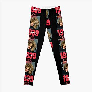 Tina Turner Biodata Queen Of Rock Poster Leggings