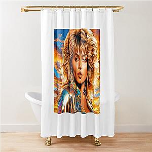 Tina Turner Shower Curtain