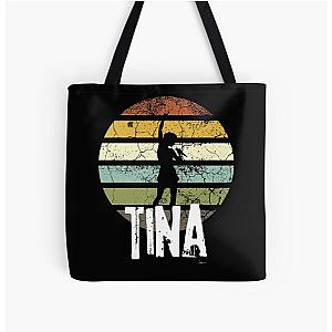 The Best Tina Turner All Over Print Tote Bag