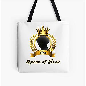 Tina turner  Queen of rock All Over Print Tote Bag