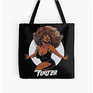 Tina Turner Music All Over Print Tote Bag