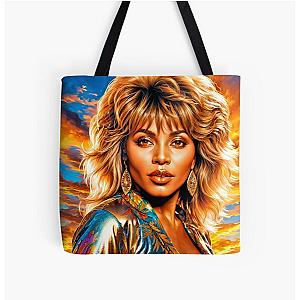 Tina Turner All Over Print Tote Bag