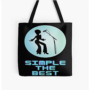 Simple The Best - Tina Turner All Over Print Tote Bag