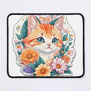 the tina turner , cat cute Mouse Pad