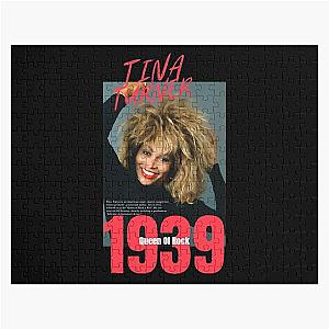 Tina Turner Biodata Queen Rock Poster Jigsaw Puzzle