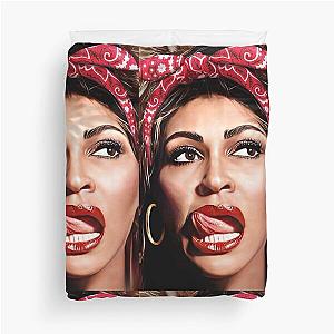 Tina Turner - Rockabilly Duvet Cover