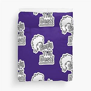 Tina Turner The Best Printed T-Shirt Duvet Cover