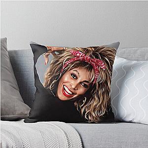 Tina Turner - Rockabilly Throw Pillow