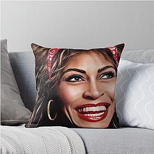 Tina Turner Rockabilly Throw Pillow